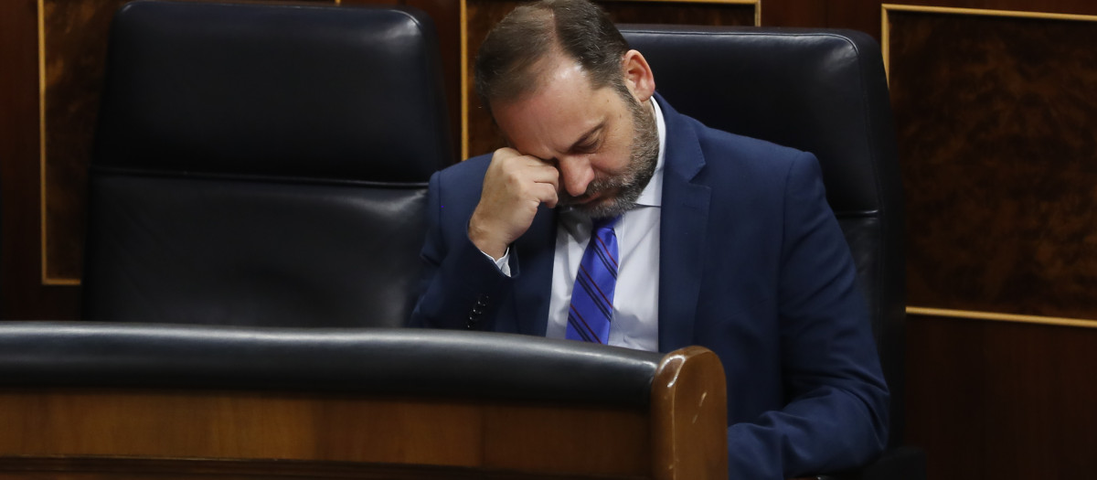 José Luis Ábalos en su época como ministro de Fomento