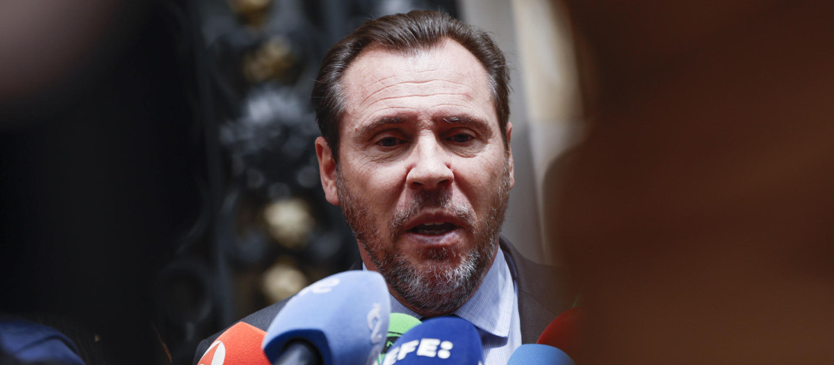 El ministro de Transportes, Óscar Puente, en una imagen de archivo