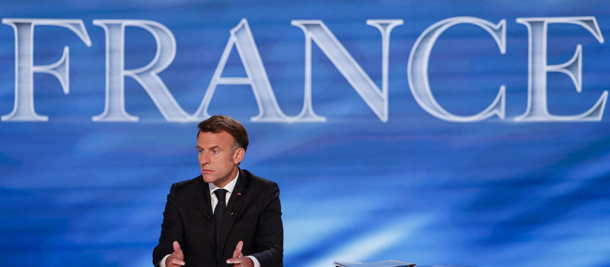 El presidente francés, Emmanuel Macron