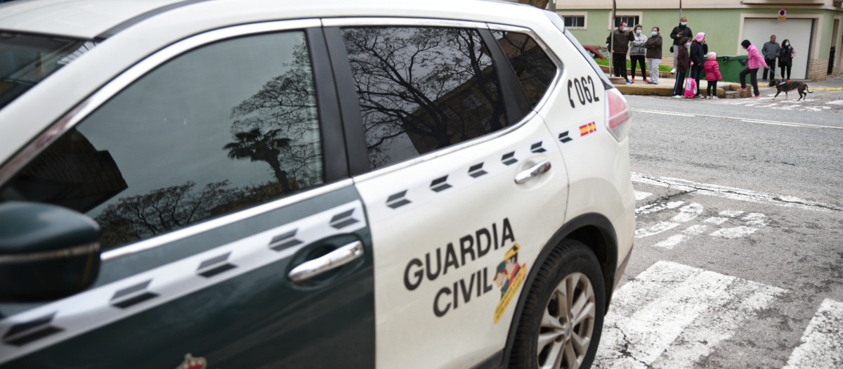 Un vehículo de la Guardia Civil, en una imagen de archivo.