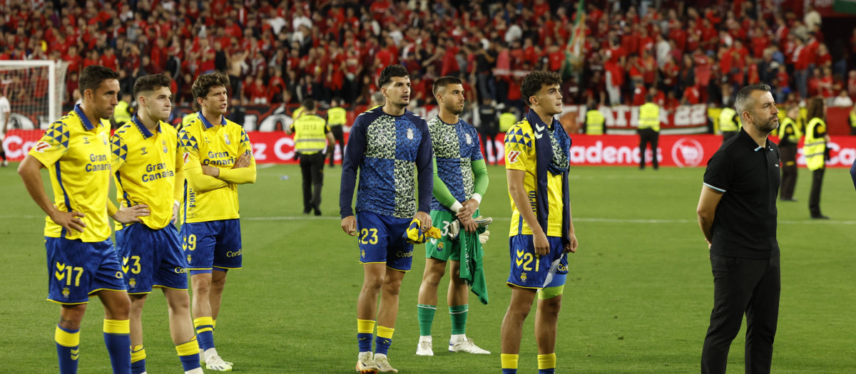 La UD Las Palmas confirmó su descenso a Segunda División