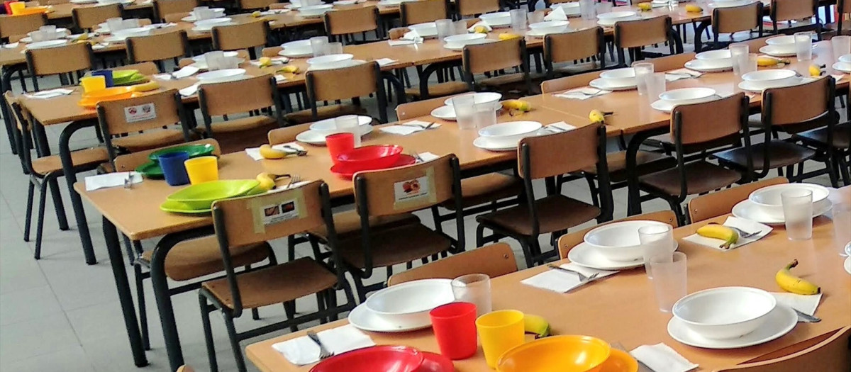Comedor de un colegio