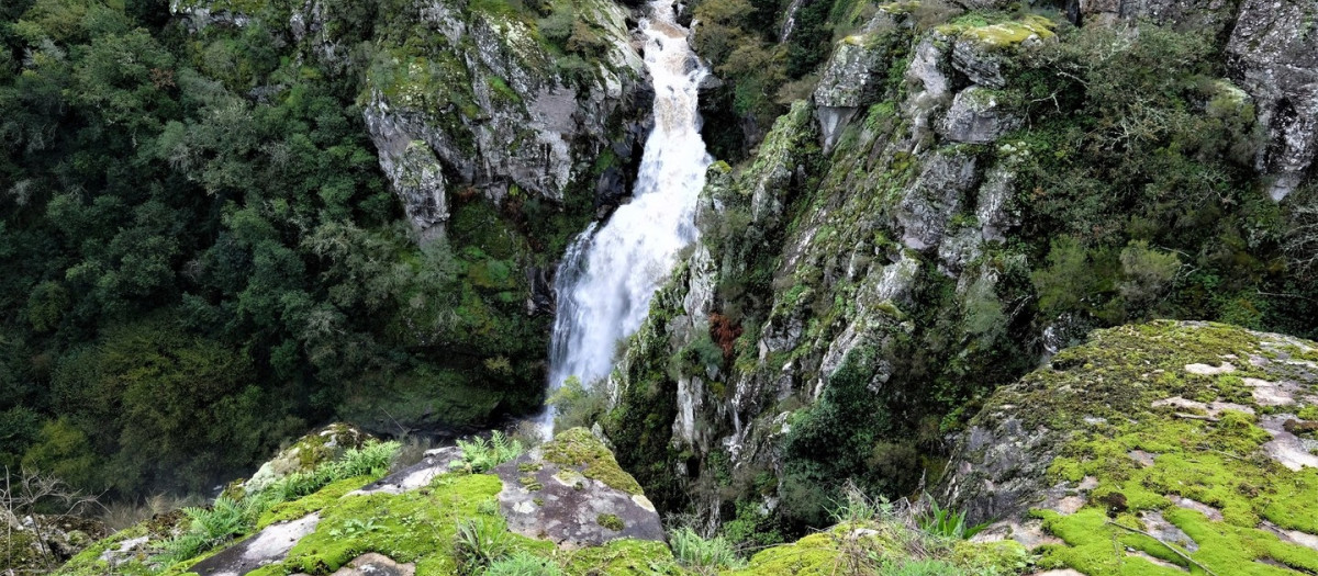 Esta es la cascada más grande de Galicia
