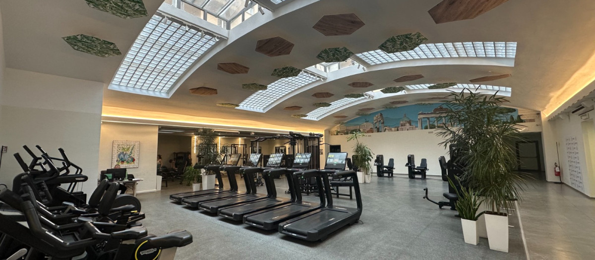 El Omega Fitness Club se encuentra a escasos metros de la Plaza de San Pedro