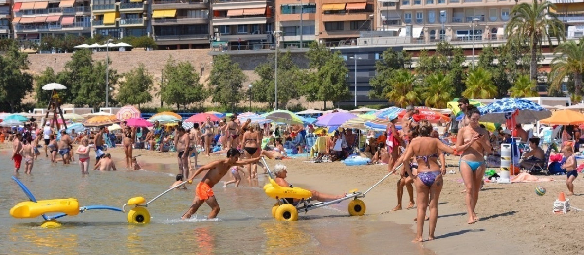 Playa del Postiguet (Alicante)
