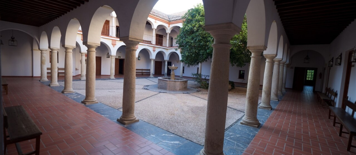 Claustro de la Fundación Antonio Gala