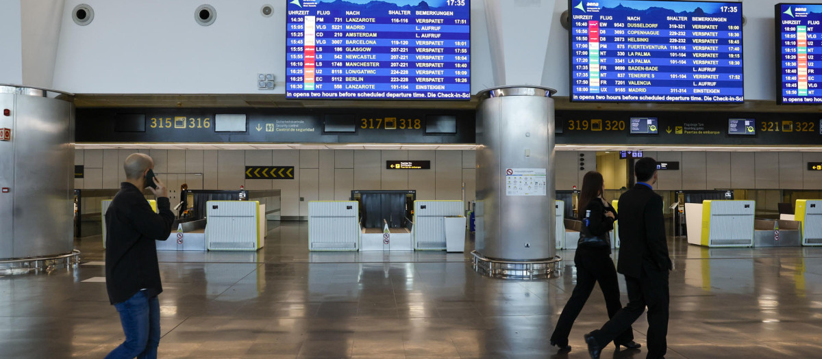 Imagen de archivo del aeropuerto de Gran Canaria