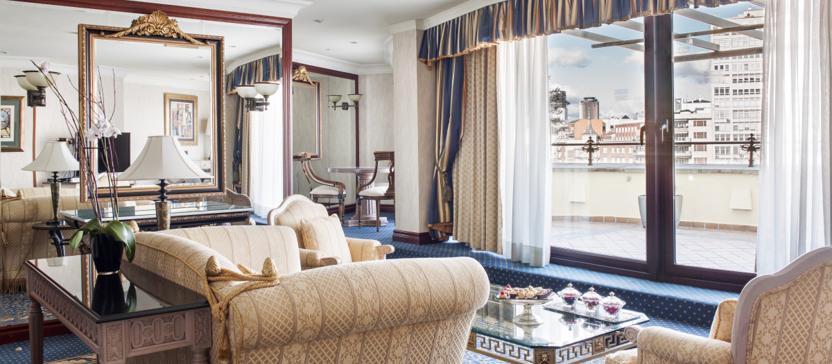 Suite Ava Gardner en Madrid.