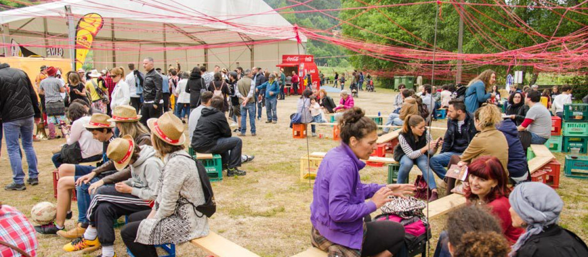 El público asistente en anteriores ediciones al Festival de Cans
