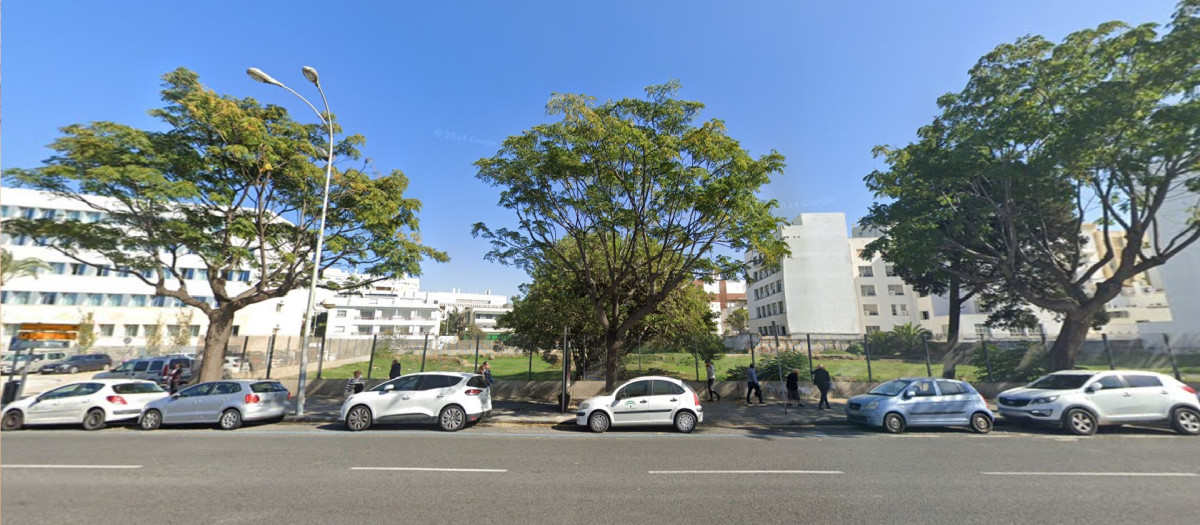 Solar donde se levantará el edificio de la AGE