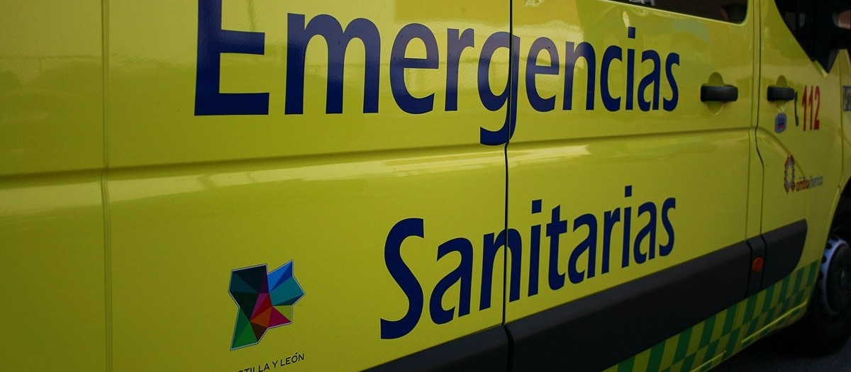 Una ambulancia de Sacyl, en una imagen de archivo