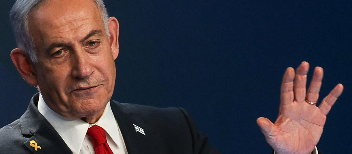 El primer ministro israelí, Benjamin Netanyahu, en Jerusalén