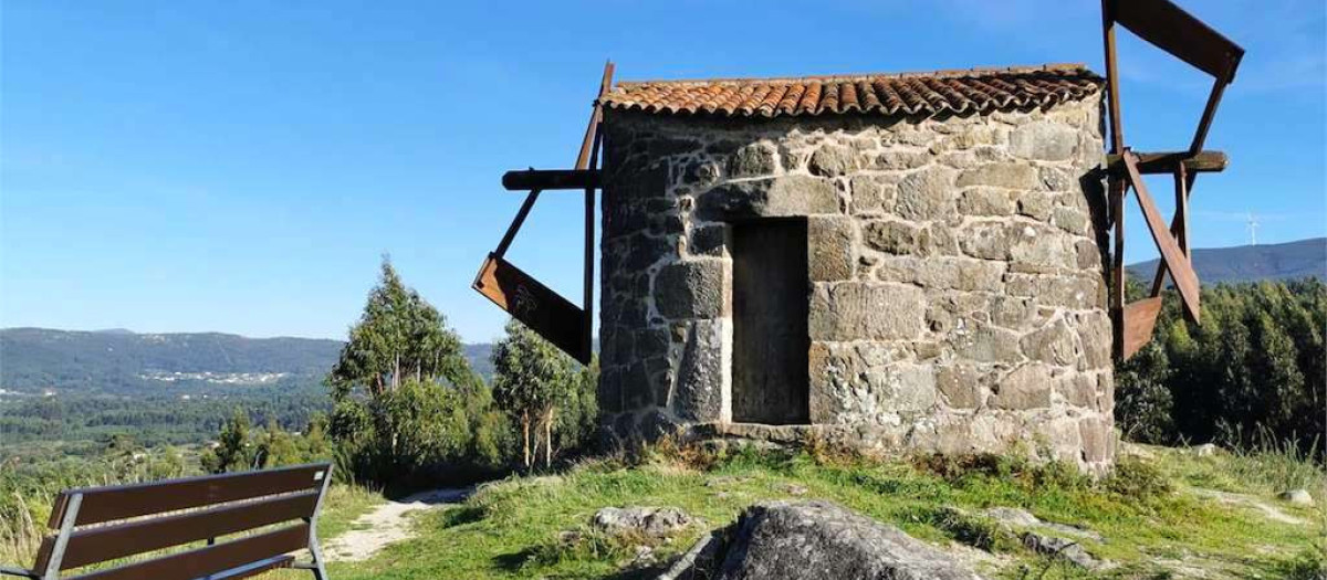 Conjunto de molinos únicos en Europa