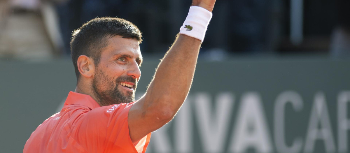 Novak Djokovic en el ATP 250 de Ginebra