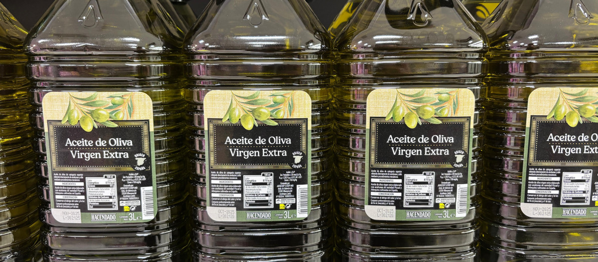 Precio del aceite de oliva virgen extra en Mercadona antes de la última rebaja.