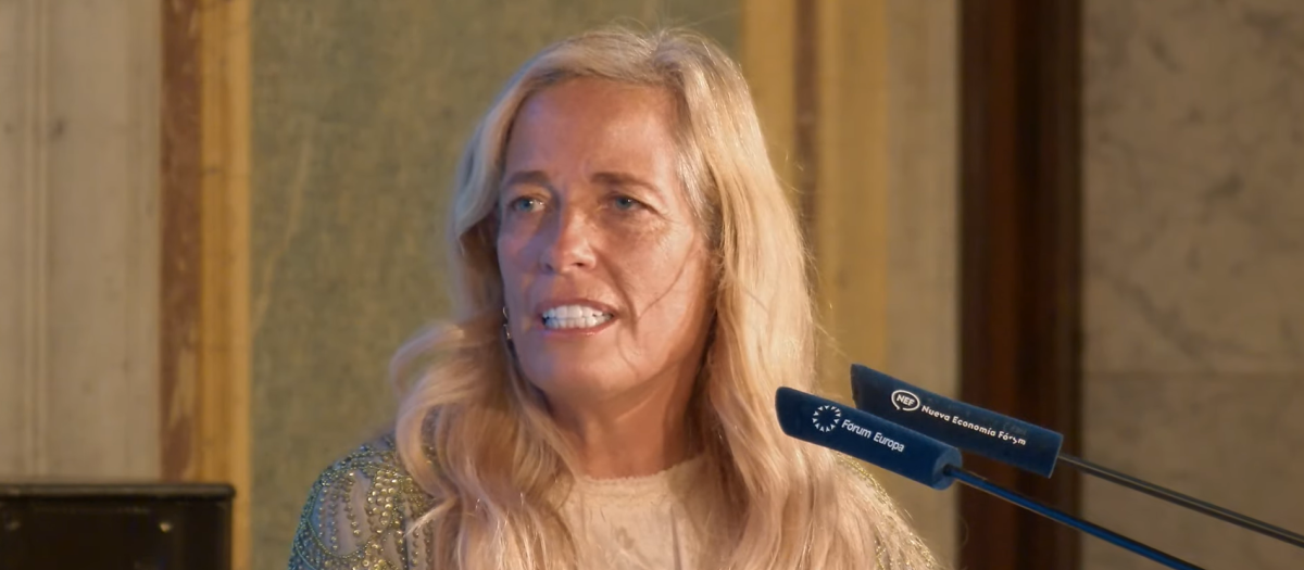 La consejera de Economía, Hacienda y Empleo de la Comunidad de Madrid, Rocío Albert