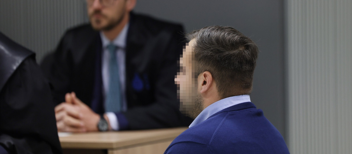 El acusado de un atropello múltiple durante un juicio en la Audiencia Provincial de Logroño, a 26 de mayo de 2025, en Logroño, La Rioja
