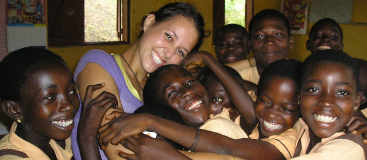 Turismo de voluntariado en Ghana.
