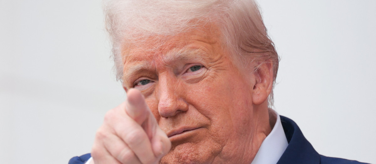 El presidente de Estados Unidos, Donald Trump