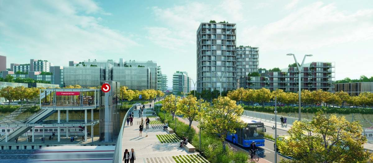 Ilustración de Madrid Nuevo Norte