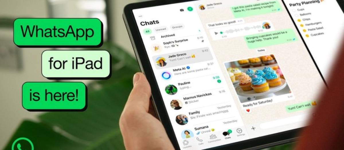 WhataApp está disponible para el iPad