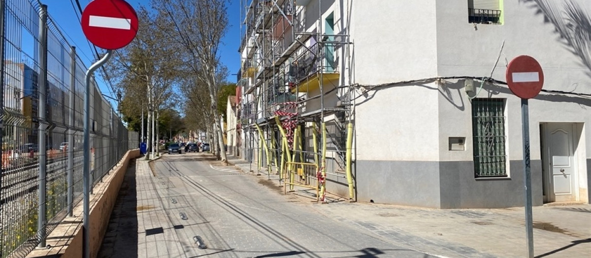Una calle del municipio valenciano de Picanya.