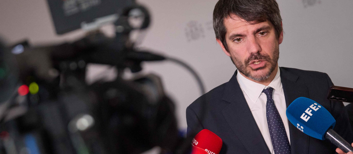 El ministro de Cultura Ernest Urtasun