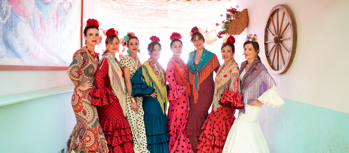 Las mejores vestidas del jueves de feria en Córdoba