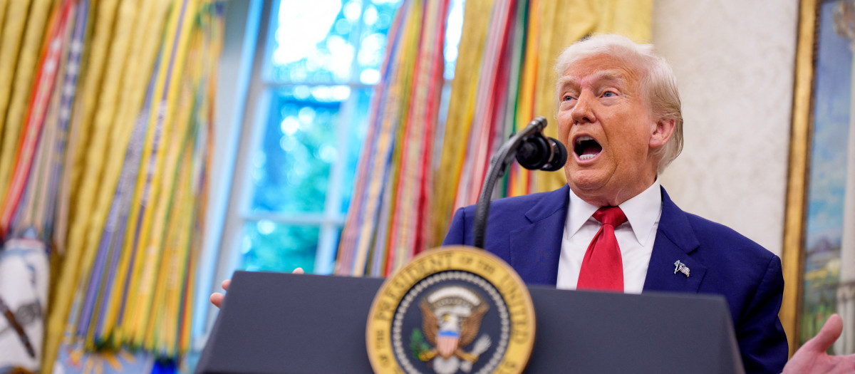 El presidente de Estados Unidos, Donald Trump