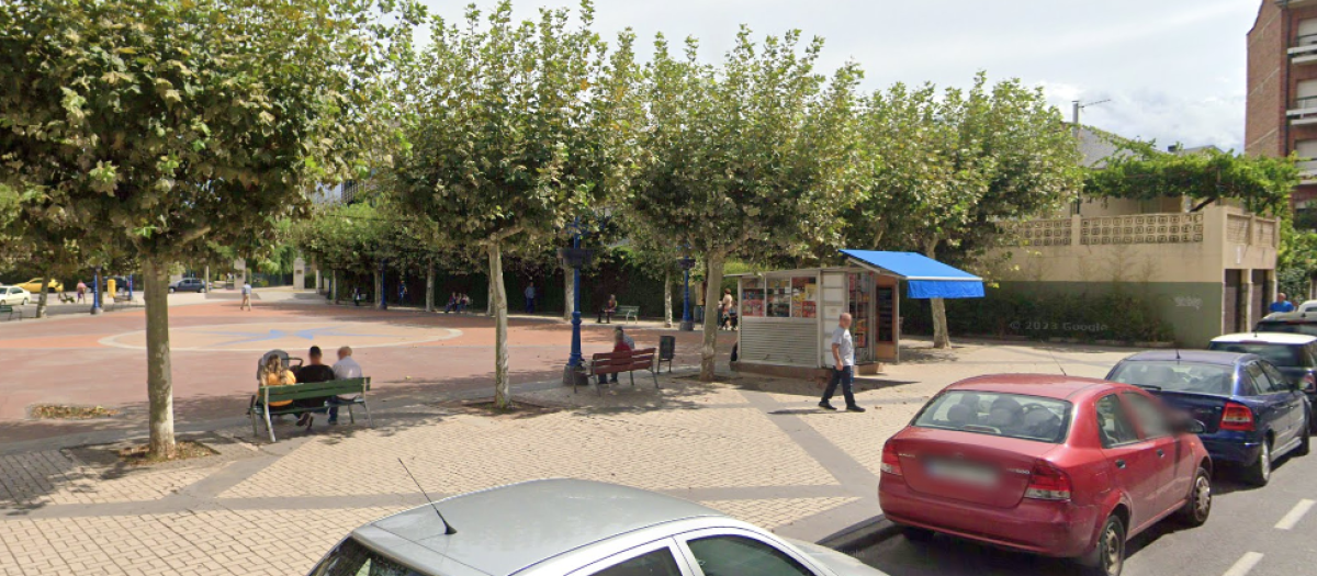 Plaza de Santa Bárbara de Bembibre (León)