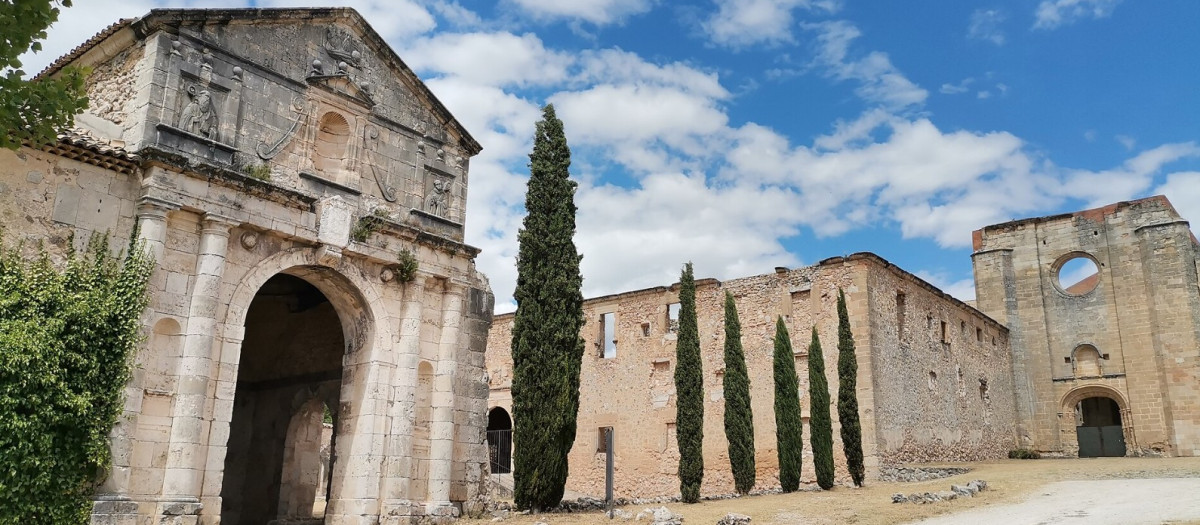 Portería del monasterio de Monsalud