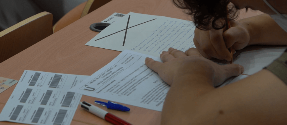 Examen de selectividad
