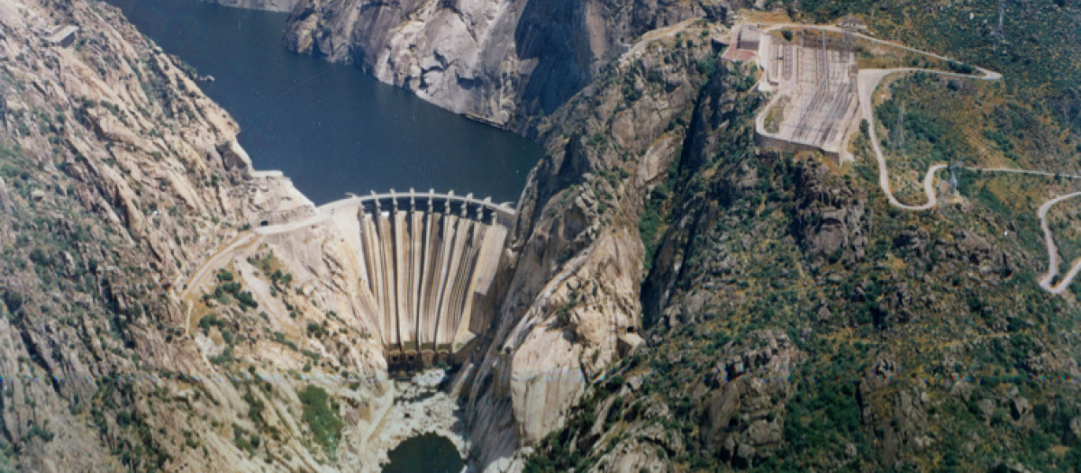 Presa de Aldeadávila, en Salamanca