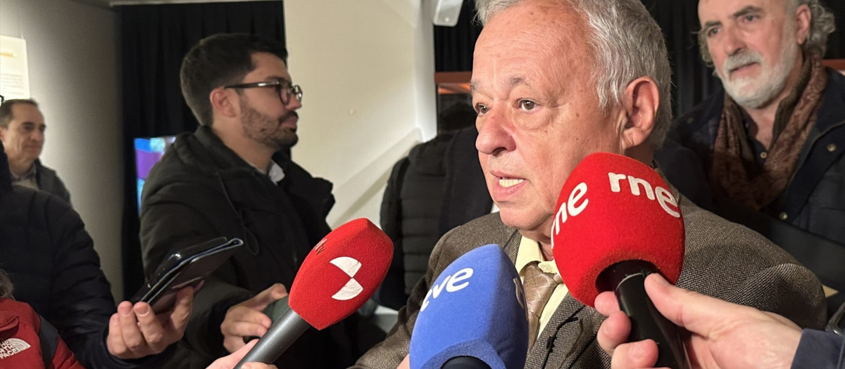 El consejero de Cultura, Turismo y Deporte, Gonzalo Santonja