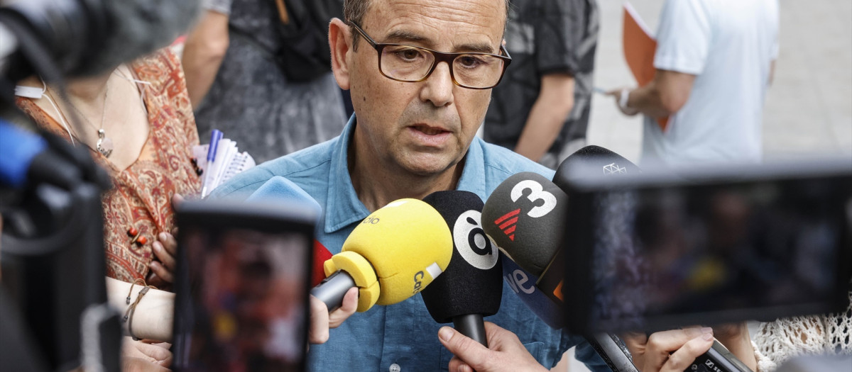 El jefe del servicio de Climatología de Aemet en la Comunitad Valenciana, José Ángel Núñez
