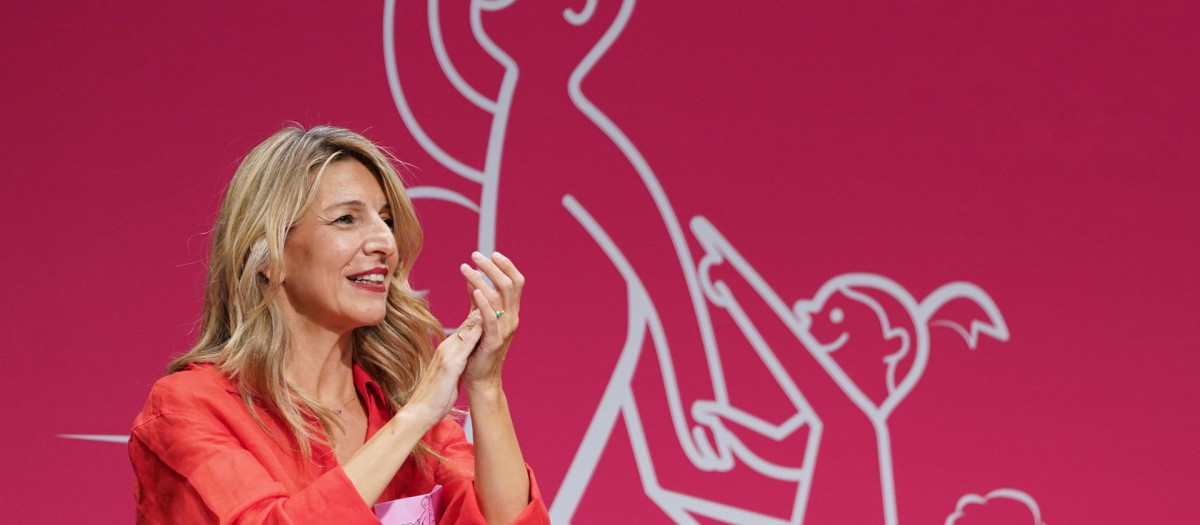 La vicepresidenta segunda y ministra de Trabajo, Yolanda Díaz