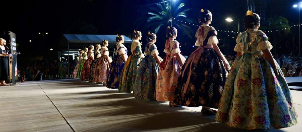 Preselecciones falleras en Valencia.