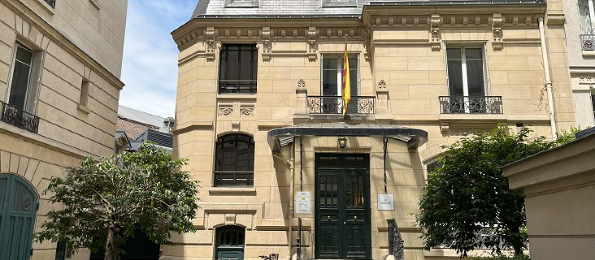 Edificio que acoge la delegación de la Generalitat ante la UE