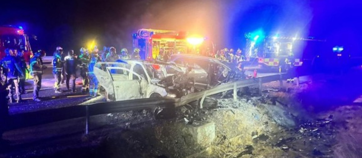 El siniestro se ha producido sobre las 5.30 horas en una salida de la A-7 hacia Torremolinos