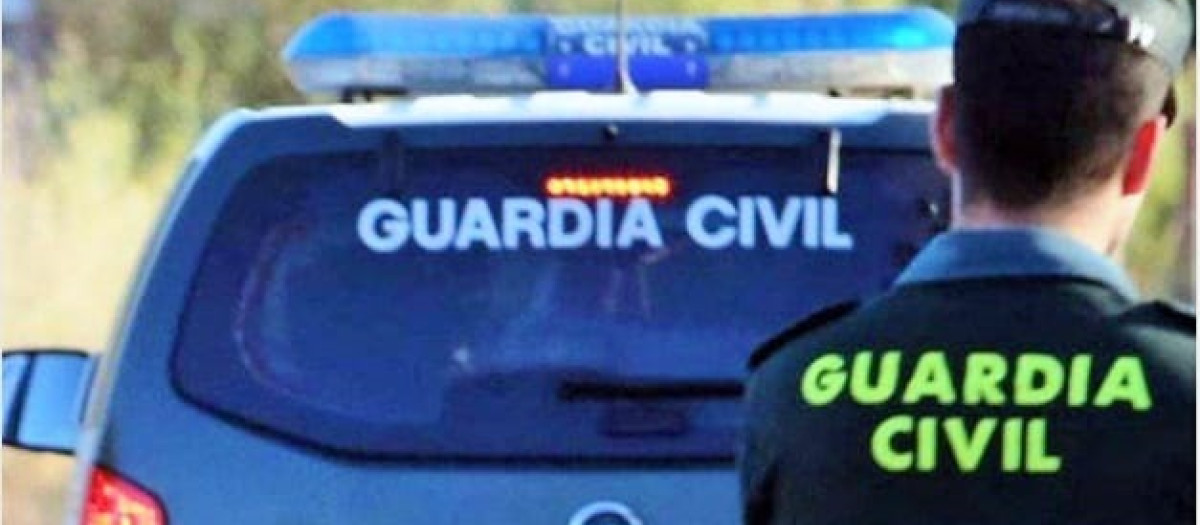 Un agente de la Guardia Civil, en Valladolid, en una imagen de archivo