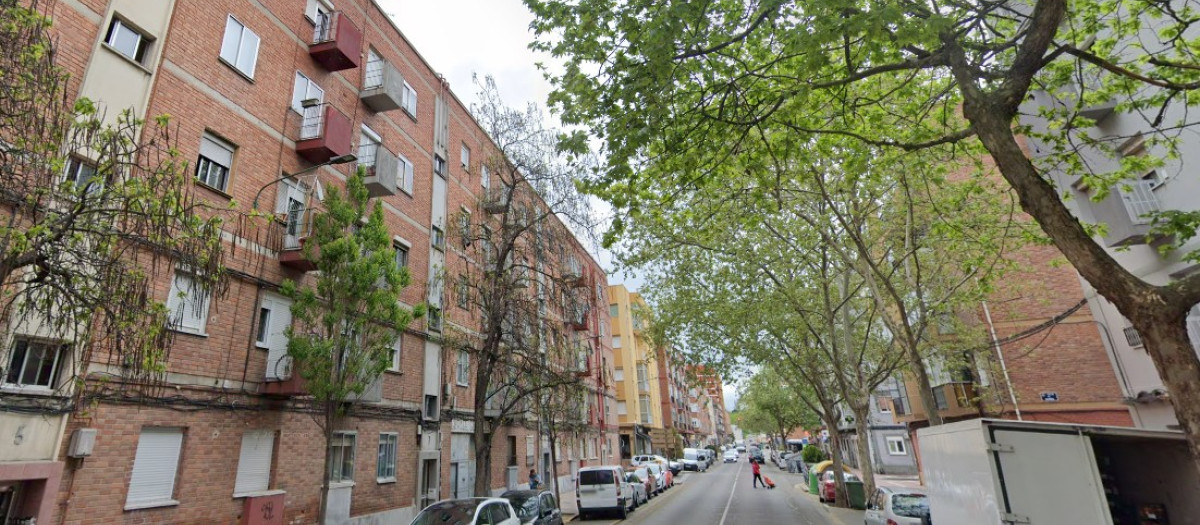 Calle General Shelly, en el barrio vallisoletano de Las Delicias