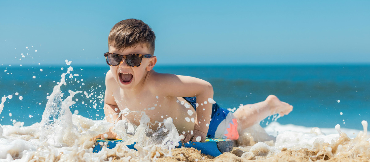 Las gafas de sol infantiles deben tener filtro 3 para proteger los ojos