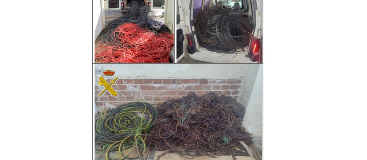 Objetos aprehendidos por la Guardia Civil 

EUROPA PRESS
06/6/2025