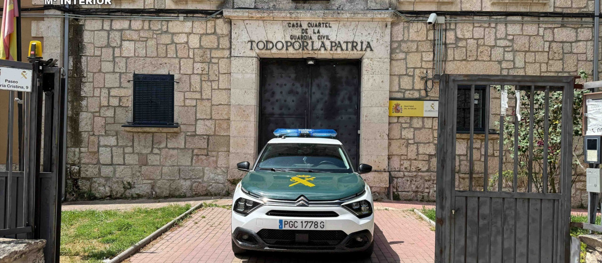 Casa cuartel de la Guardia Civil en Brihuega
REMITIDA / HANDOUT por GUARDIA CIVIL
Fotografía remitida a medios de comunicación exclusivamente para ilustrar la noticia a la que hace referencia la imagen, y citando la procedencia de la imagen en la firma
06/6/2025