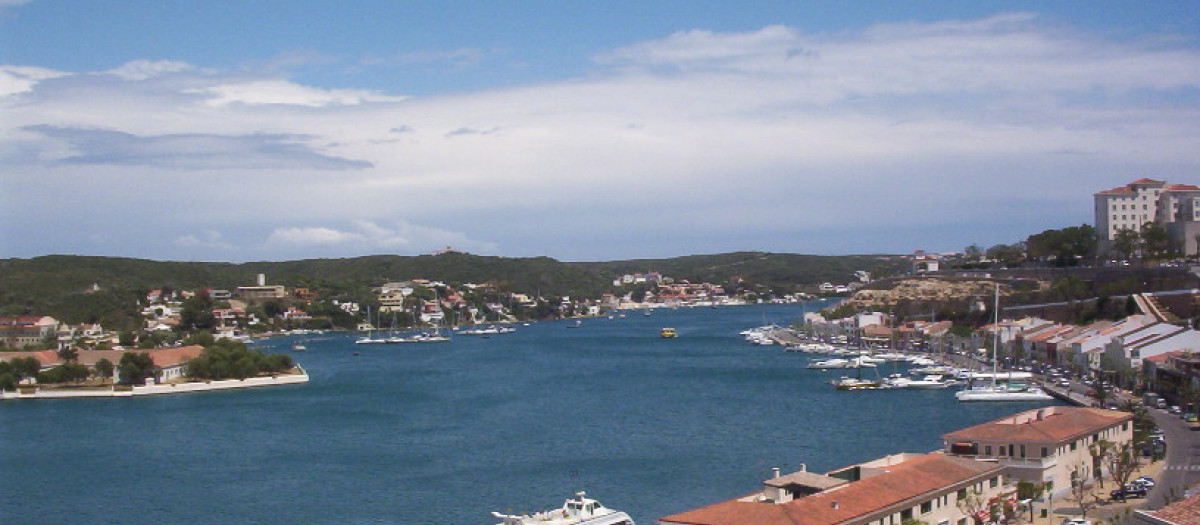 Puerto de Mahón (Menorca).