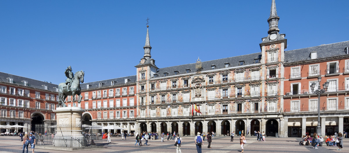 Plaza Mayor de Madrid.