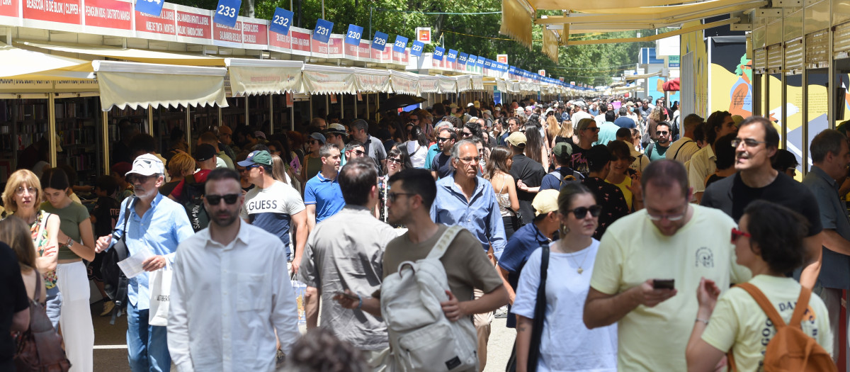 Imagen de la Feria del Libro de Madrid