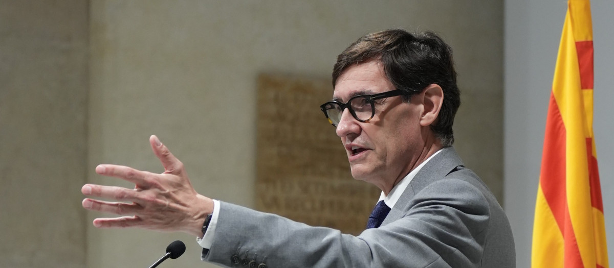El presidente de la Generalitat, Salvador Illa, este martes