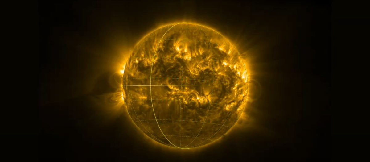 La sonda Solar Orbiter se acerca al polo sur del Sol