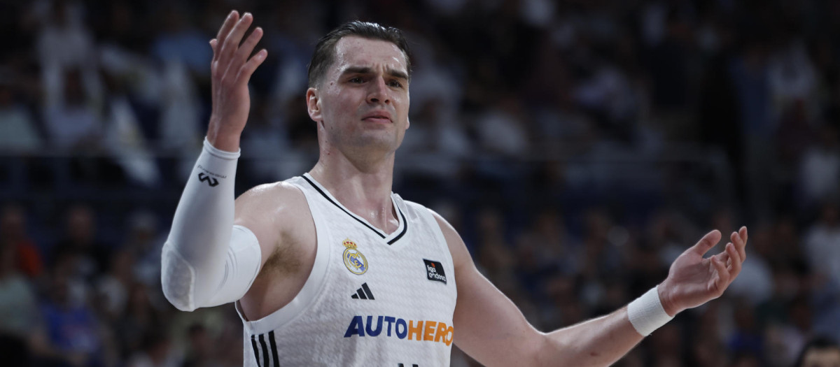 El Real Madrid impone su ley en el arranque de las semifinales ante Unicaja con un recital de triples